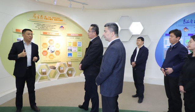 山東省委辦公廳“四進”工作組蒞臨七河生物公司調(diào)研