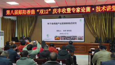 北京市食用菌團隊首席專家劉宇研究員應邀參加第八屆鄖陽食用菌產(chǎn)業(yè)高質(zhì)量發(fā)展大會